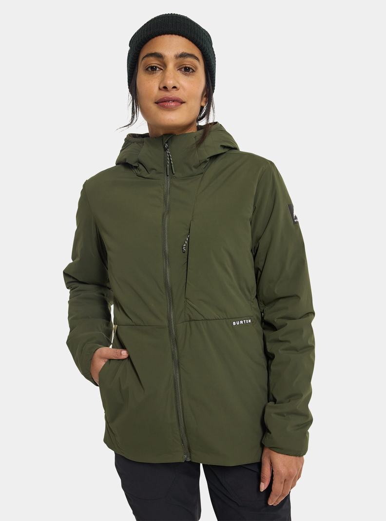 Burton Multipath Mit Kapuze Insulated Snowboardjacke Damen Schwarz | 540-HLWZUS