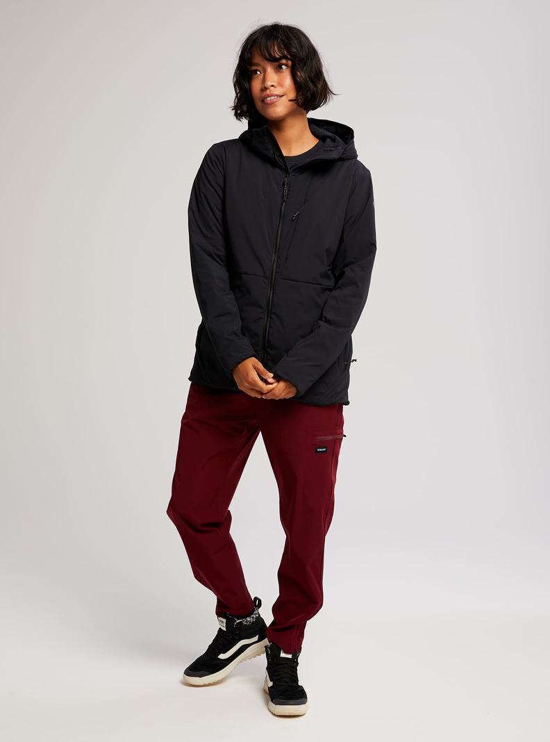 Burton Multipath Mit Kapuze Insulated Snowboardjacke Damen Schwarz | 749-OCIGVJ