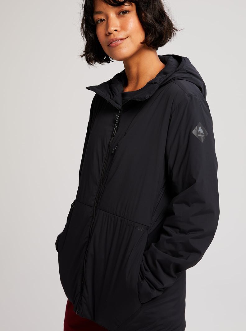 Burton Multipath Mit Kapuze Insulated Snowboardjacke Damen Schwarz | 749-OCIGVJ