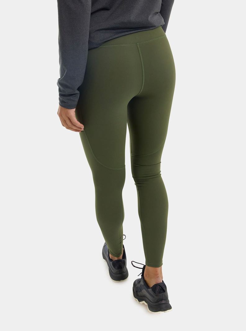 Burton Multipath Pocket Leggings Damen Grün | 480-LUNATB