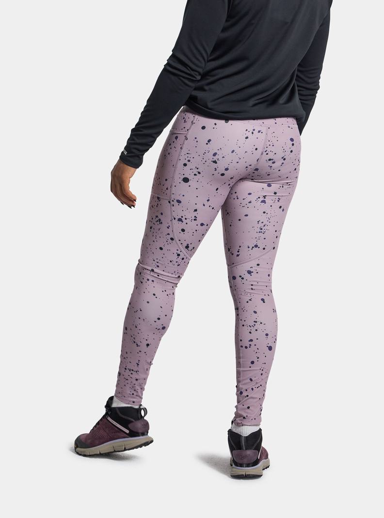 Burton Multipath Pocket Leggings Damen Lavendel | 614-TEUIDJ