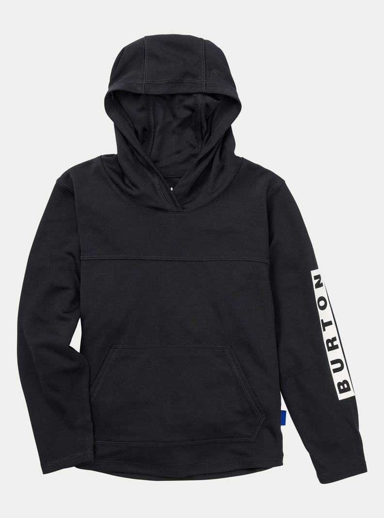 Burton Multipath Pullover Hoodie Kinder Schwarz | 728-YOFNBD
