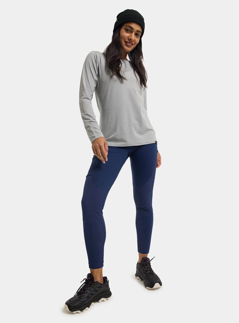 Burton Multipath Utility Leggings Damen Blau | 826-PUFBRE