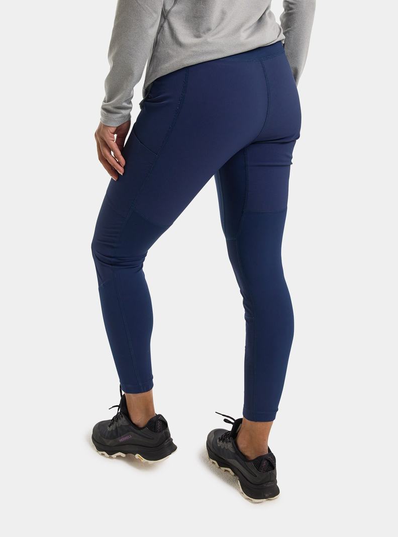 Burton Multipath Utility Leggings Damen Blau | 826-PUFBRE