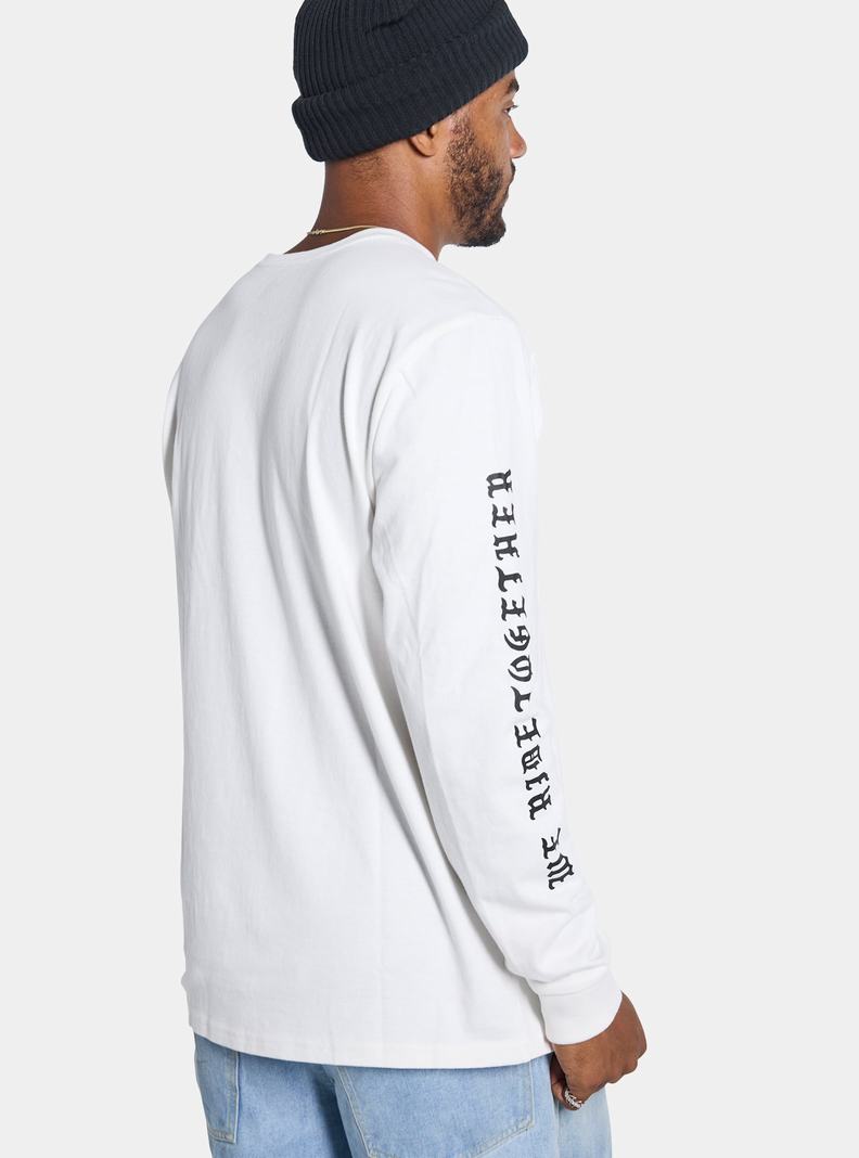 Burton Name Dropper Long Sleeve T-Shirts Herren Weiß | 087-WAJUML