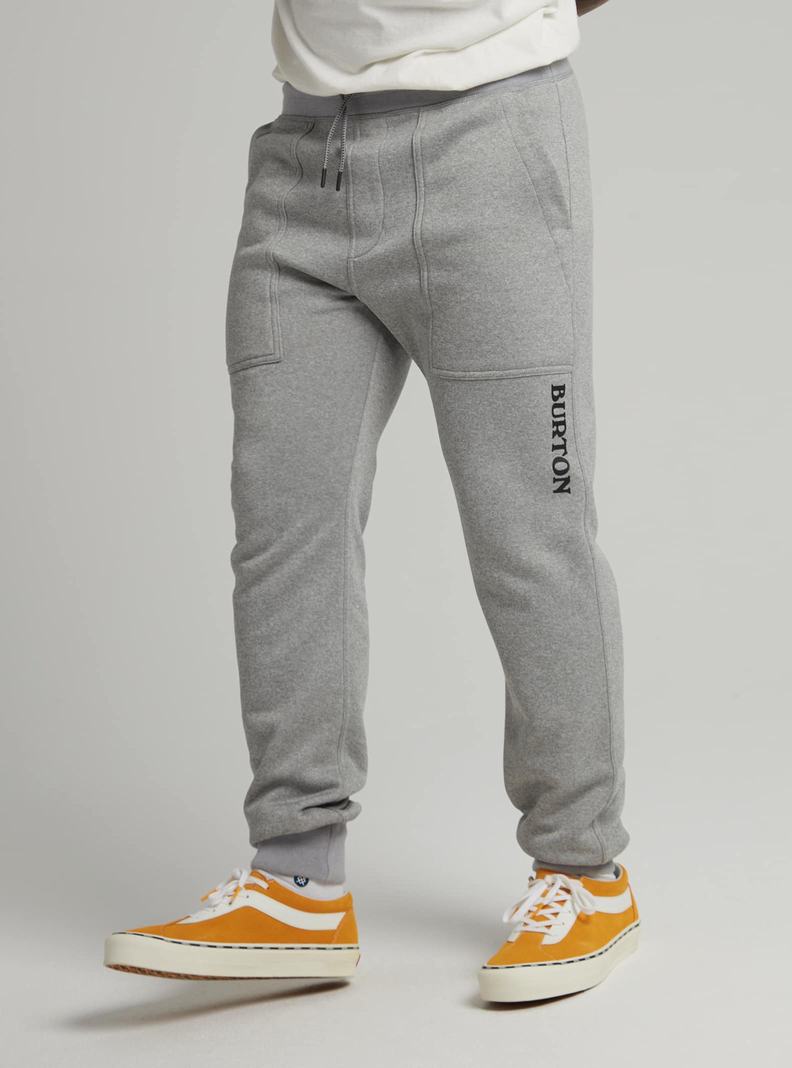 Burton Oak Fleece Hose Herren Grau | 359-YAHGZW