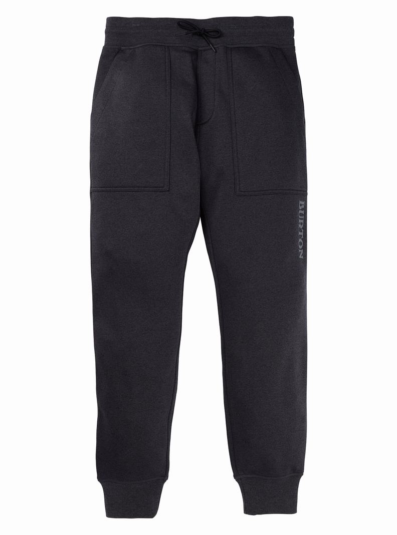 Burton Oak Fleece Hose Herren Schwarz | 687-YJTNBA