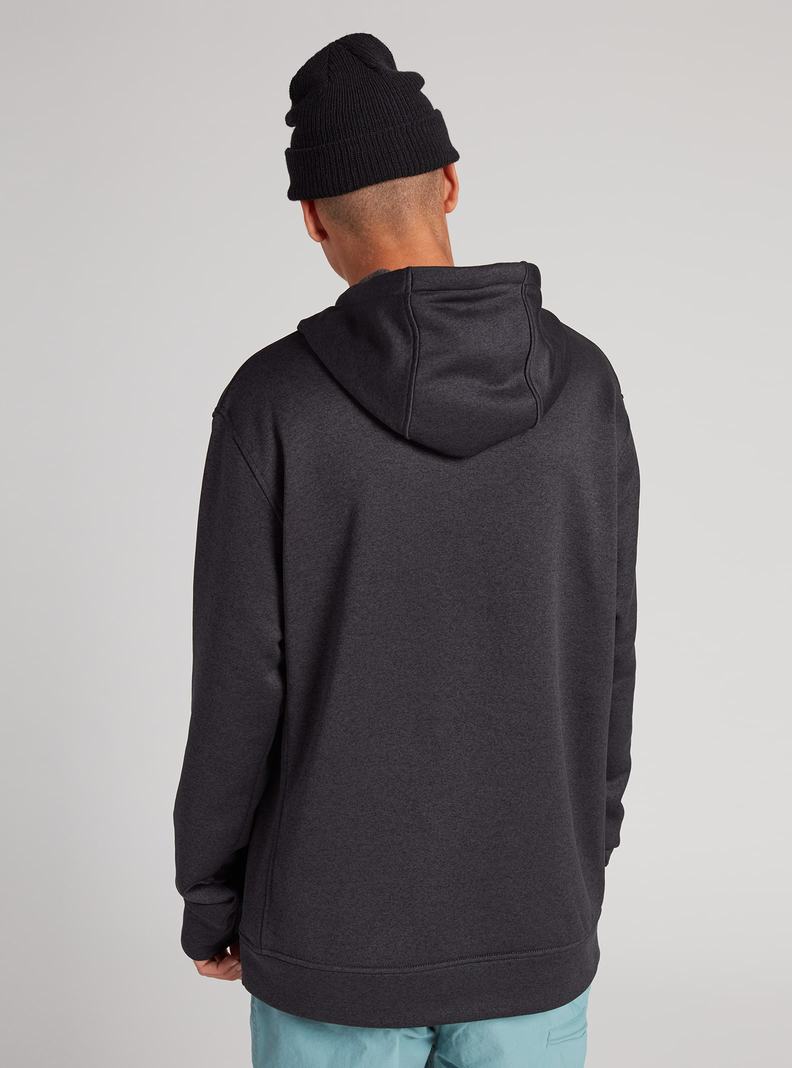Burton Oak Pullover Hoodie Herren Schwarz | 684-FPYJXO
