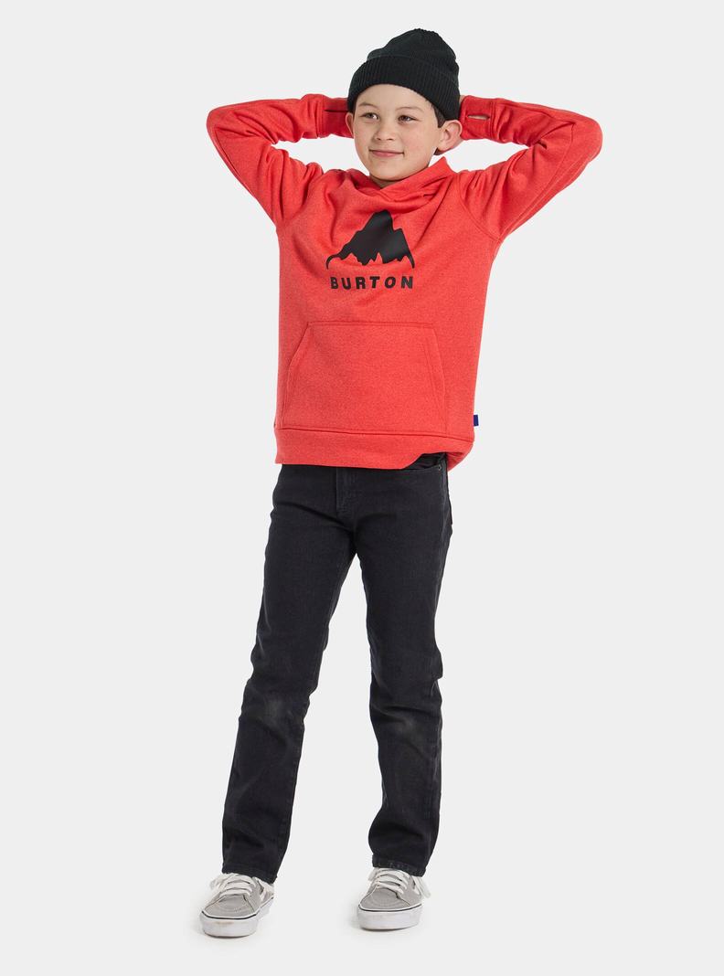 Burton Oak Pullover Hoodie Kinder Rosa | 039-NIWZDG