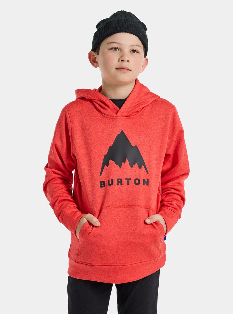 Burton Oak Pullover Hoodie Kinder Rosa | 039-NIWZDG