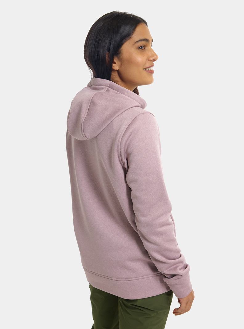 Burton Oak Pullover Hoodie Sweatshirts Damen Lila | 672-LGYHXW