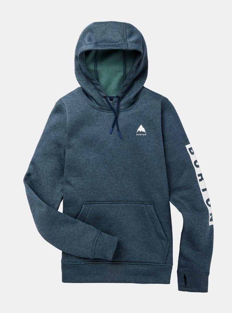 Burton Oak Pullover Hoodie Sweatshirts Damen Blau | 871-SOAWNF