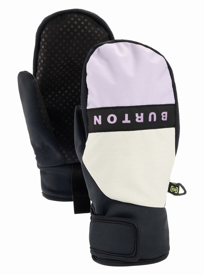 Burton Park Fäustlinge Damen Weiß Lila | 517-UWPMEA