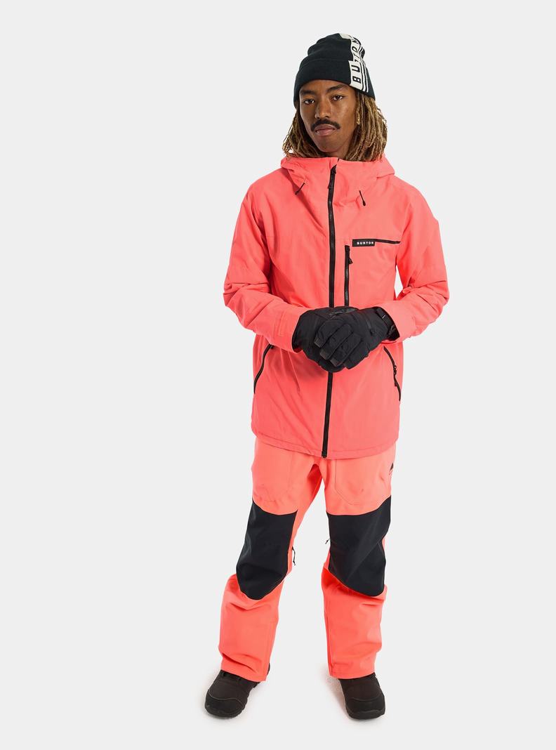 Burton Peasy 2L Snowboardjacke Herren Orange | 389-RGEWFZ