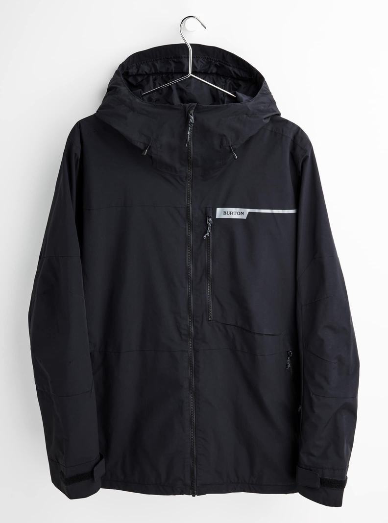 Burton Peasy 2L Snowboardjacke Herren Schwarz | 087-ISYLVU