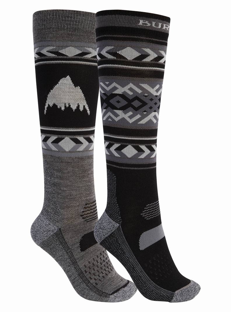 Burton Performance Laufschuhe (2 Pack) Socken Damen Schwarz | 896-MUIBSP