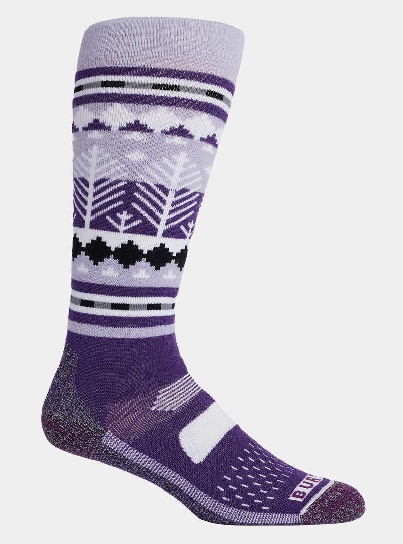 Burton Performance Midweight Socken Damen Lila | 129-WHQTDO