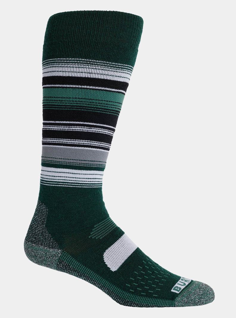 Burton Performance Midweight Socken Damen Grün Schwarz | 371-UPKXIF