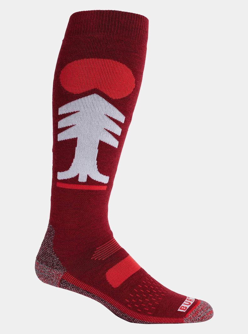 Burton Performance Midweight Socken Herren Rot | 842-ZNCHXR