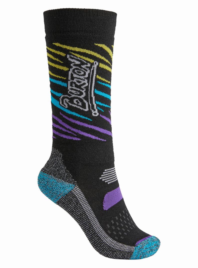 Burton Performance Midweight Socken Kinder Schwarz | 489-LAFICD