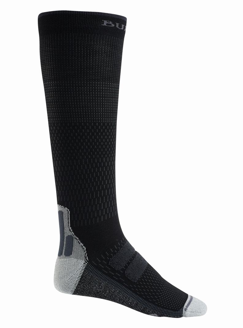 Burton Performance + Ultralight Compression Socken Herren Schwarz | 180-PGMDYI