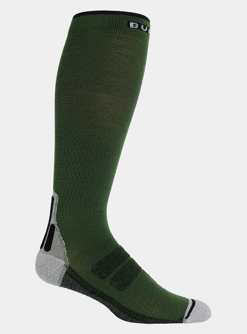 Burton Performance + Ultralight Compression Socken Herren Olivgrün | 260-SOHQDM