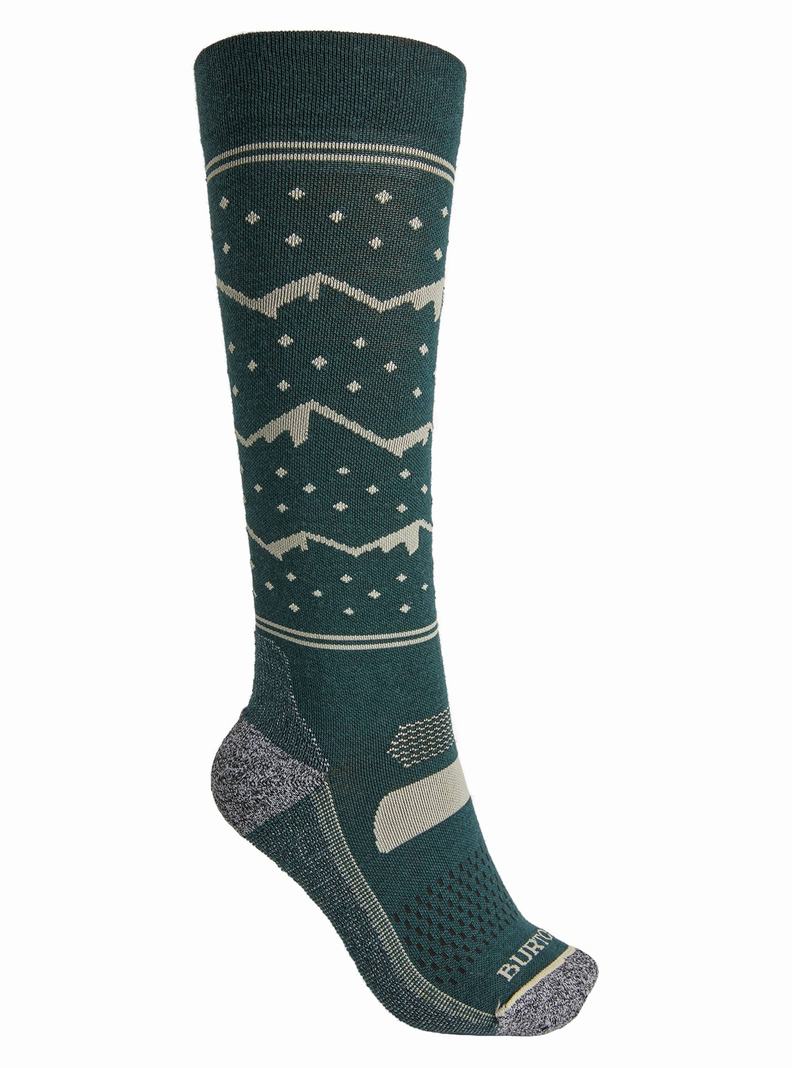 Burton Performance Ultralight Socken Damen Blau | 436-UHRNKD
