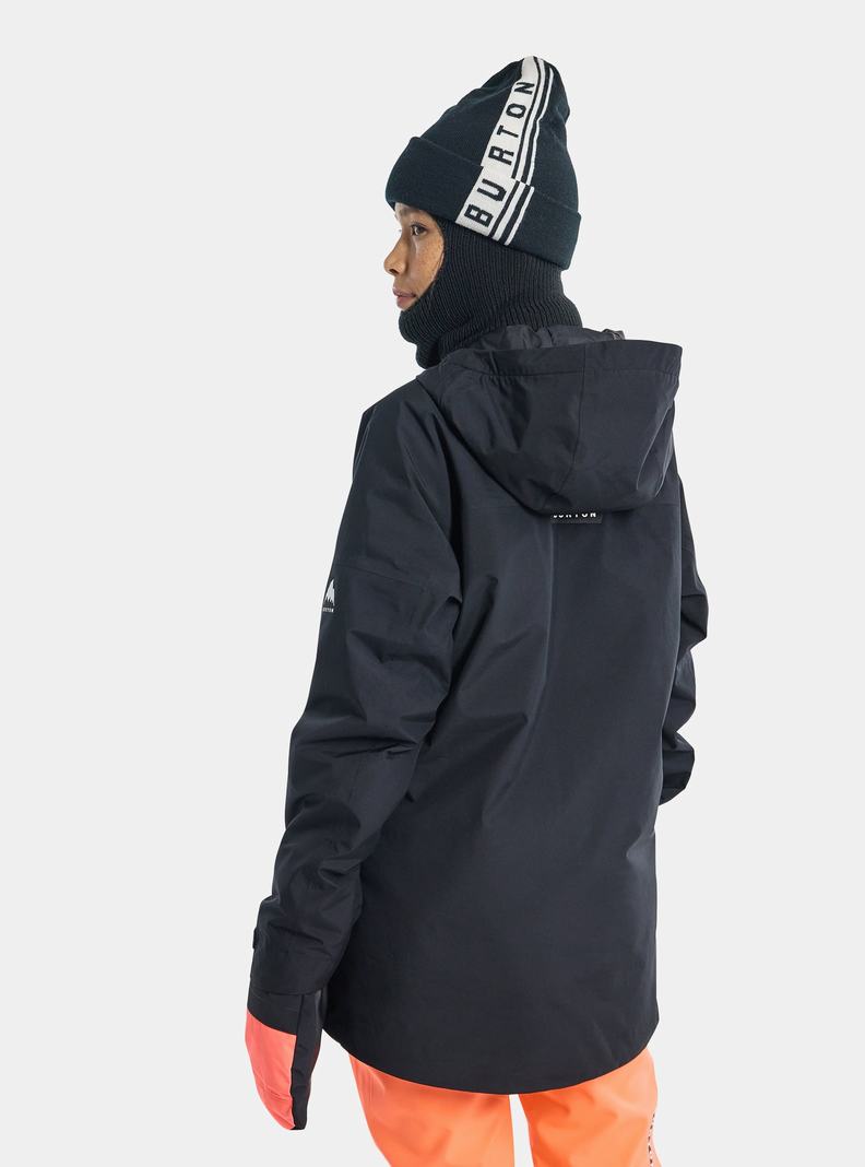 Burton Pillowline GORE-TEX 2L Anorak Snowboardjacke Damen Schwarz | 052-YPTMOZ
