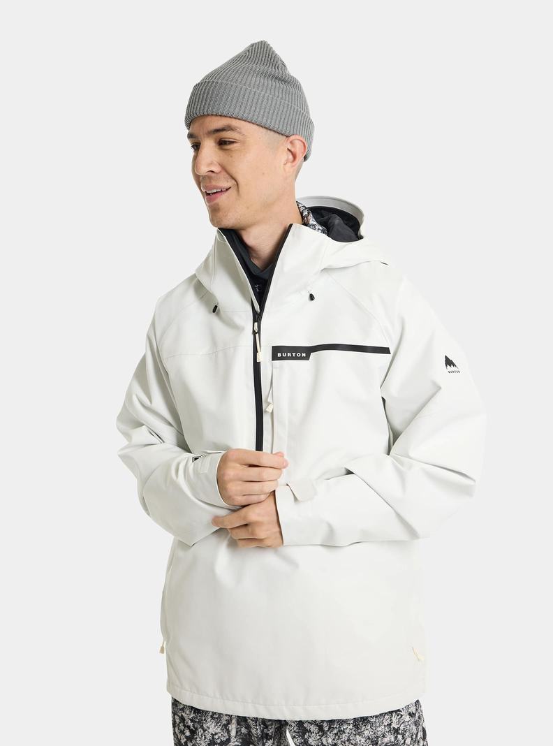 Burton Pillowline GORE-TEX 2L Anorak Snowboardjacke Herren Weiß | 672-XVNFEW