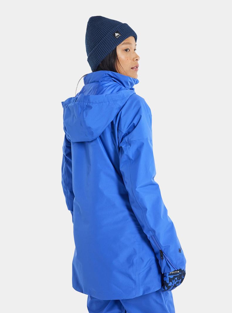 Burton Pillowline GORE-TEX 2L Snowboardjacke Damen Blau | 397-WGSVLH