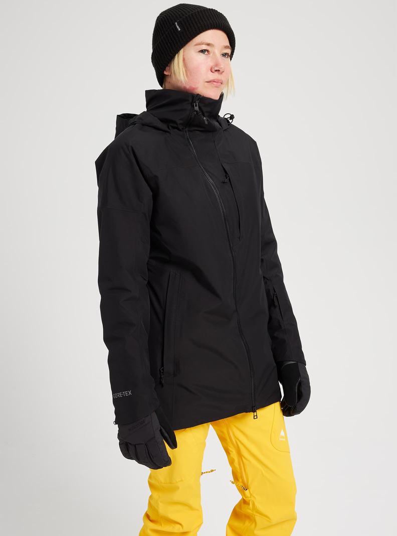 Burton Pillowline GORE-TEX 2L Snowboardjacke Damen Schwarz | 523-AOZXJE