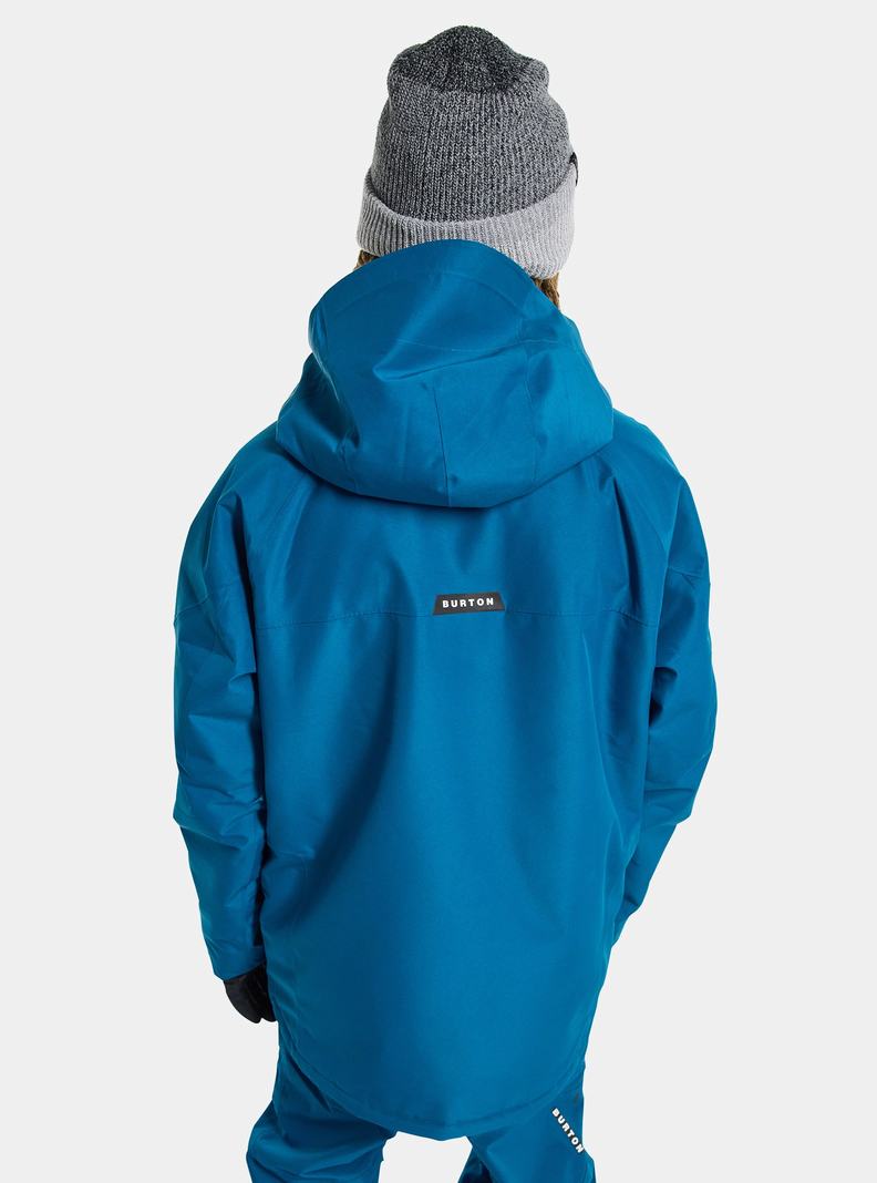 Burton Pillowline GORE‑TEX 2L Snowboardjacke Herren Blau | 064-TNDBKJ