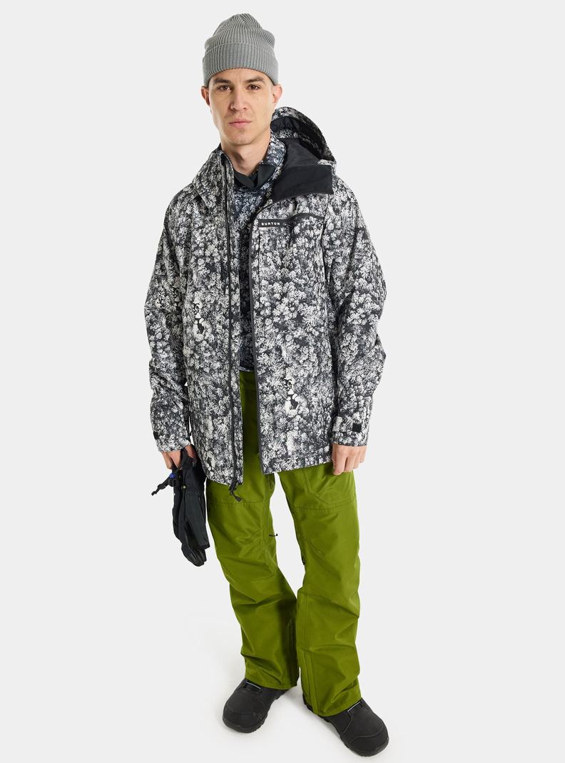 Burton Pillowline GORE‑TEX 2L Snowboardjacke Herren Tiefesgrün | 298-EDQLCO