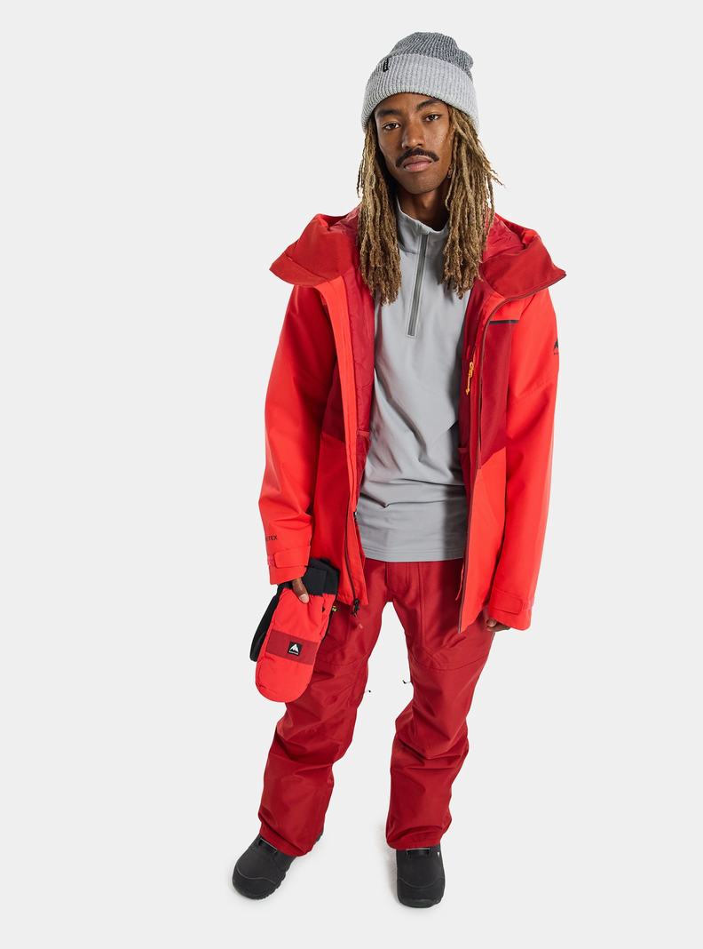 Burton Pillowline GORE‑TEX 2L Snowboardjacke Herren Rosa Orange Rosa | 983-HKGOWV