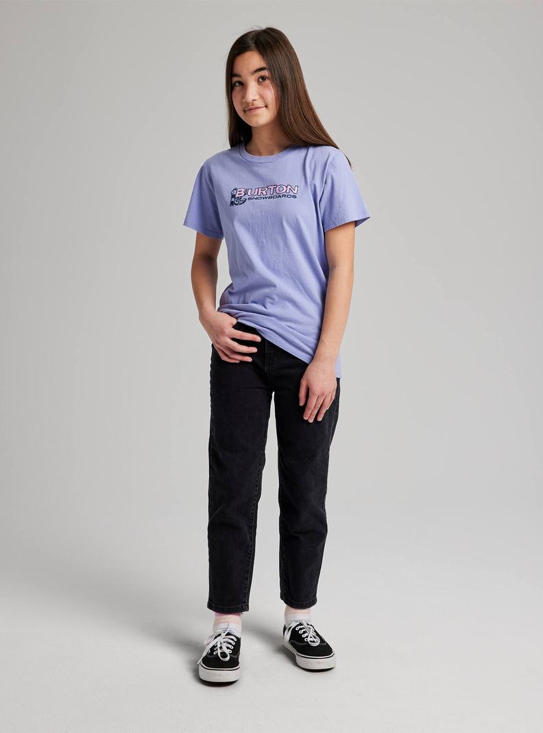 Burton Pinecrest Kurzes Sleeve T-Shirts Kinder Lila | 785-KMDXYP