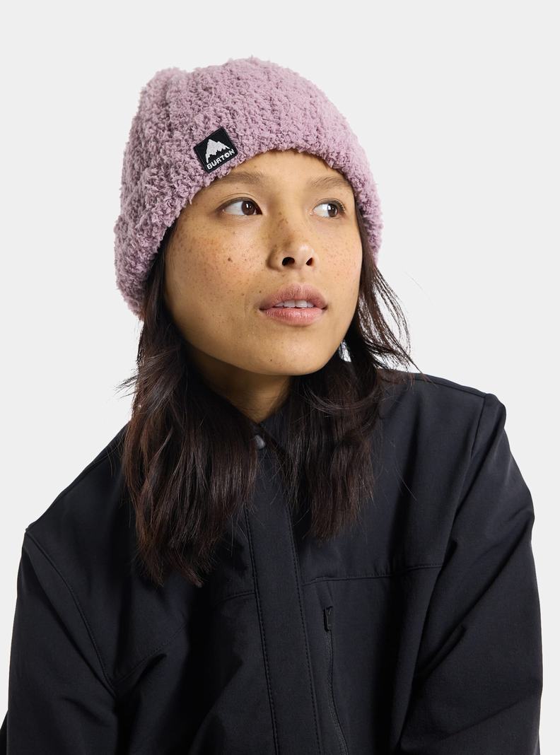 Burton Plush Mütze Damen Lila | 837-NVXRWS