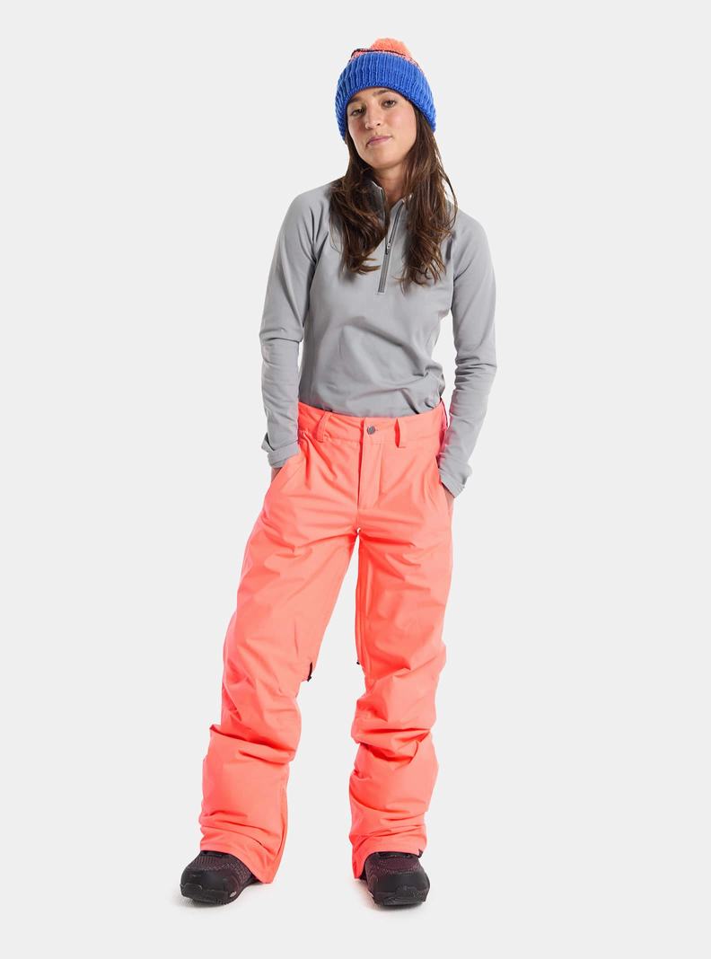 Burton Powline GORE-TEX 2L Insulated Snowboardhose Damen Orange | 295-IYWZAL