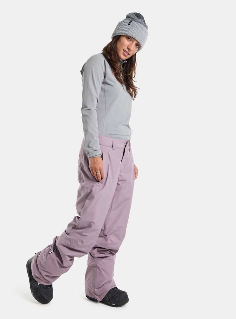 Burton Powline GORE-TEX 2L Insulated Snowboardhose Damen Lavendel | 351-UVCOJA