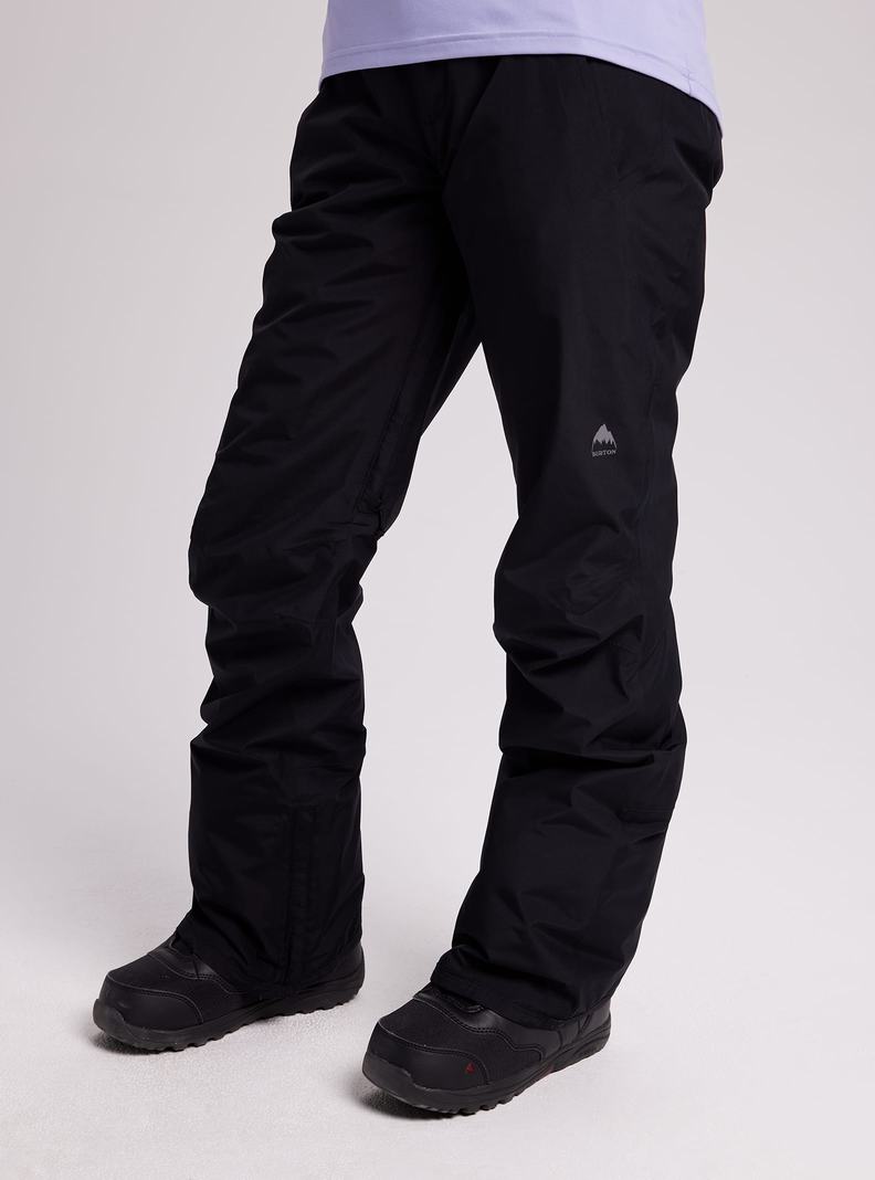 Burton Powline GORE-TEX 2L Insulated Snowboardhose Damen Schwarz | 527-NEQSPC