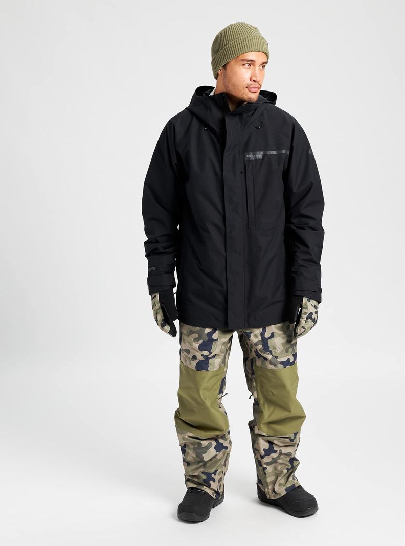 Burton Powline GORE-TEX 2L Snowboardjacke Herren Schwarz | 125-IRASYK