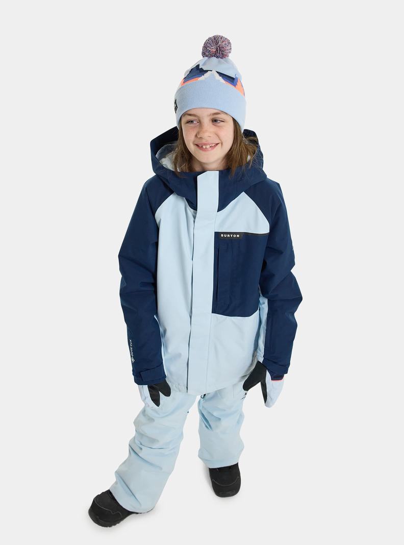 Burton Powline GORE-TEX 2L Snowboardjacke Kinder Blau | 129-ITUSMB