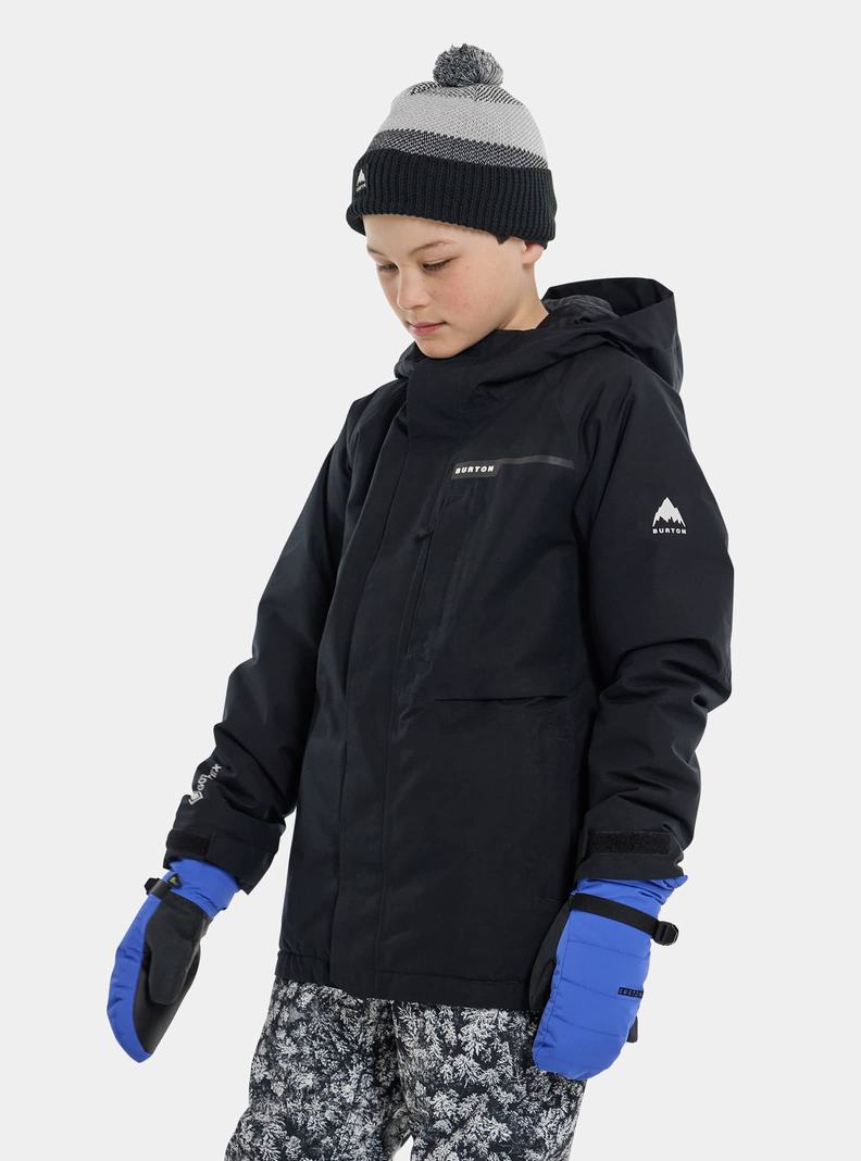 Burton Powline GORE-TEX 2L Snowboardjacke Kinder Schwarz | 194-FNZUHK