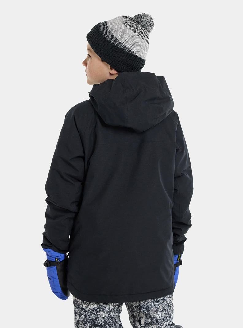 Burton Powline GORE-TEX 2L Snowboardjacke Kinder Schwarz | 194-FNZUHK
