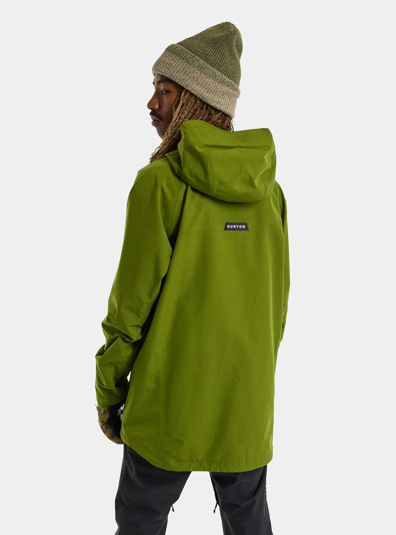 Burton Powline GORE-TEX 2L Snowboardjacke Herren Grün | 259-MYRODG
