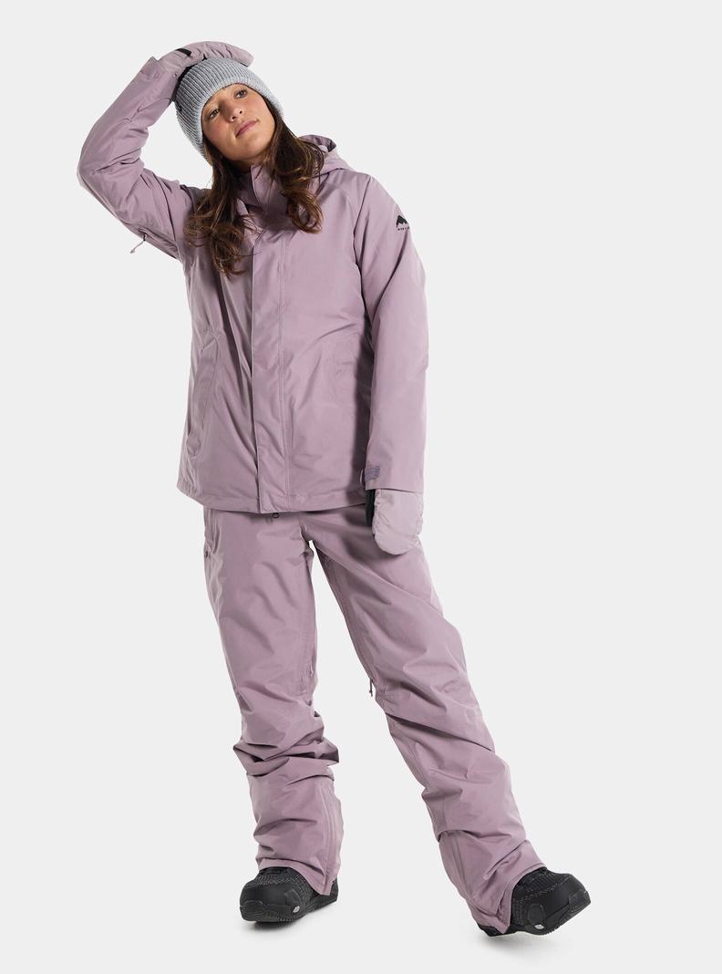 Burton Powline GORE‑TEX 2L Insulated Snowboardjacke Damen Lavendel | 920-UEIPWF