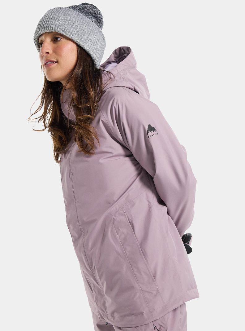 Burton Powline GORE‑TEX 2L Insulated Snowboardjacke Damen Lavendel | 920-UEIPWF