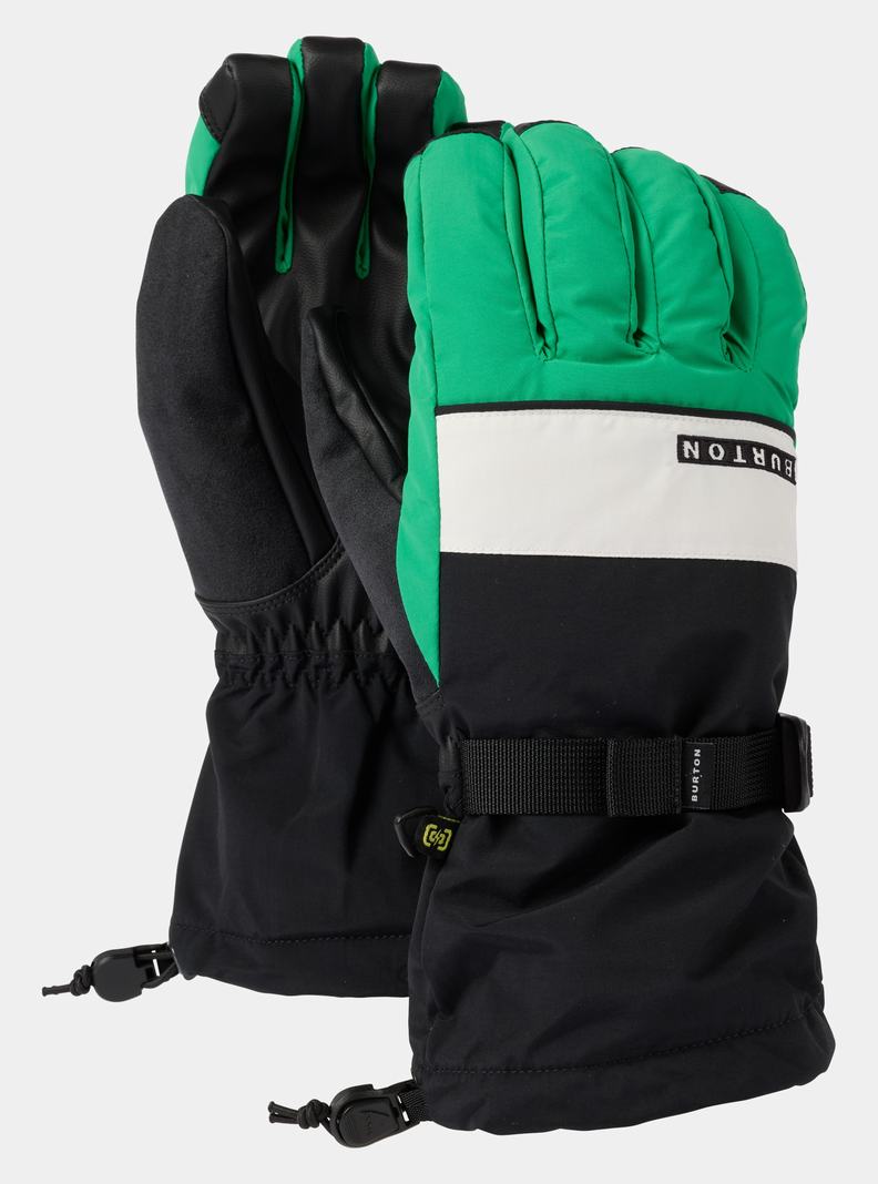 Burton Profile Skihandschuhe Herren Schwarz Grün Weiß | 457-HXPIJM