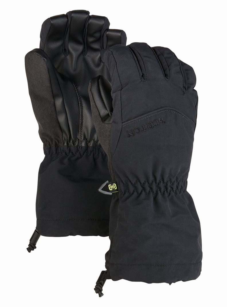 Burton Profile Skihandschuhe Kinder Schwarz | 901-EXDVGR