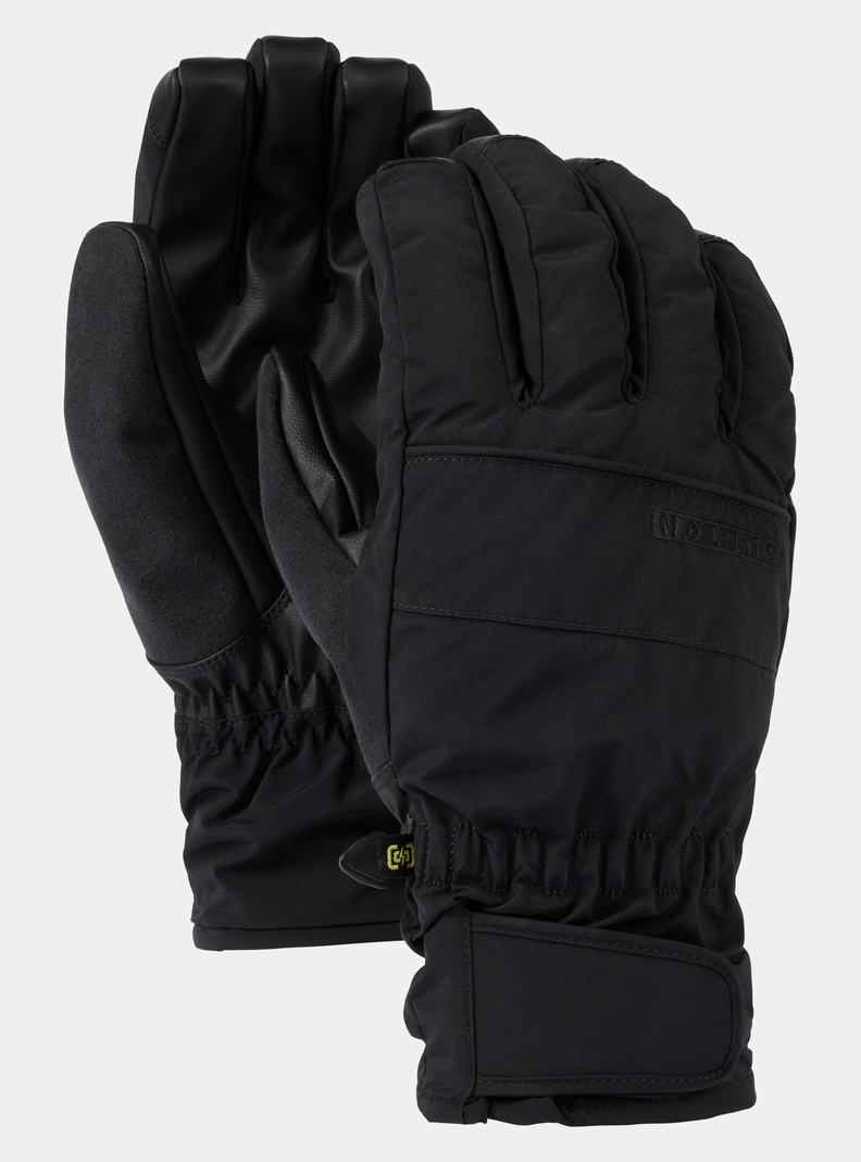 Burton Profile Under Fäustlinge Herren Schwarz | 753-TBIMON