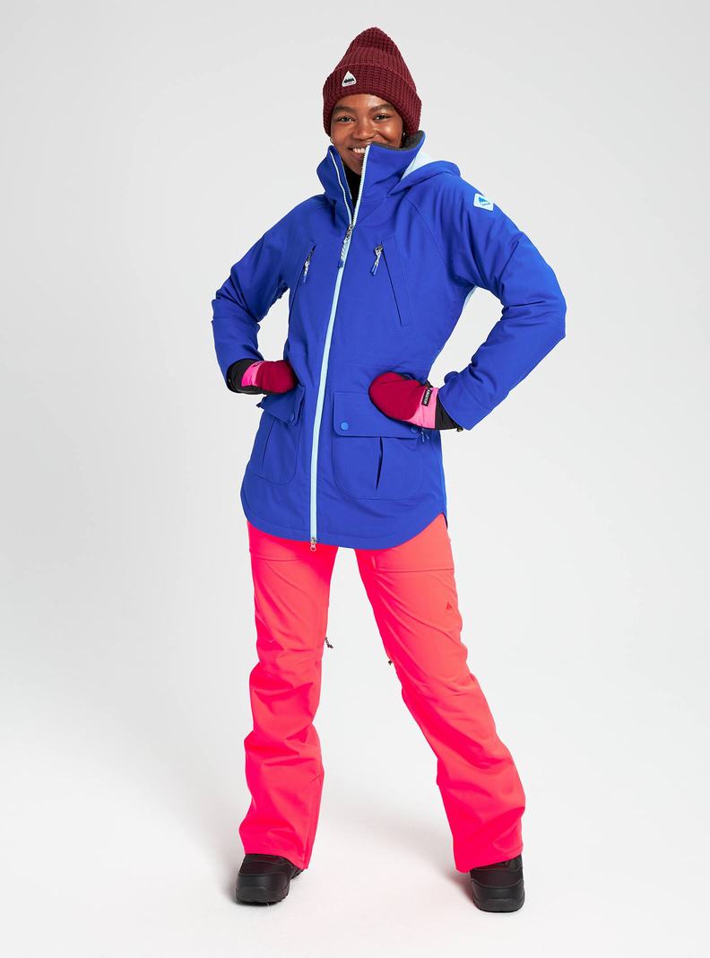 Burton Prowess Snowboardjacke Damen Blau | 239-HMRQLD